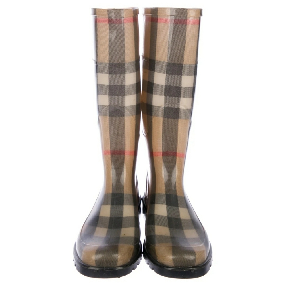 Authentic Burberry rain boots